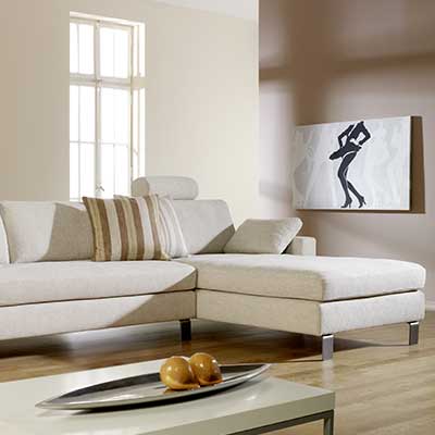 Courch mit Recamiere Linea-Nova