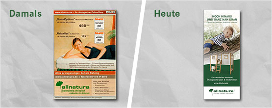 Werbung damals und heute