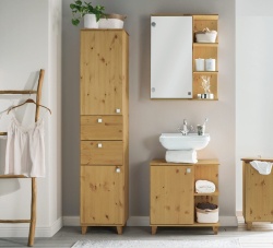 Badschrank Banea Modernes Badmobel Im Skandinavischen Stil