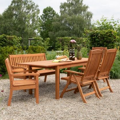 Gartentisch Celano Massiv Robinie Fsc