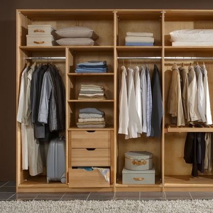 Massivholz Kleiderschrank Moderna