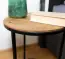 Beistelltisch Mesco mit einzigartiger Tischplatte aus edler Wildeiche