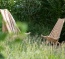Gartenklappstuhl Janta, massives Buchenholz, geölt - Stuhl groß, kleiner Stuhl Gartenklappstuhl Janta, massives Buchenholz, geölt - großer und kleiner Stuhl