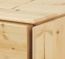 Sideboard Cervino, massive Zirbe - Verarbeitung Sideboard Cervino, massives Zirbenholz - Verarbeitungs-Details