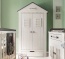 Kleiderschrank in maritimen Design aus massivem Kiefernholz Kleiderschrank in maritimen Design aus massivem Kiefernholz
