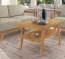 Couchtisch Lasala, mit Ablage, massive Kernbuche Couchtisch Lasala, mit Ablage, massive Kernbuche