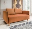 2-Sitzer, Stoff Hot Madison in Farbe dunkelorange 2-Sitzer, Stoff Hot Madison in Farbe dunkelorange