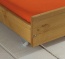 Die praktische Bettschublade mit stabilen Rollen Bettschublade mit stabilen Rollen