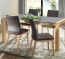 Moderner Materialmix: Buchen-Massivholz mit Glasplatte Moderner Materialmix: Massivholz mit Glasplatte