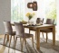 Moderner Materialmix: Massivholz mit Glasplatte Moderner Materialmix: Massivholz mit Glasplatte, Wildeiche