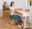 Ergonomisch sinnvolles, dynamisches Sitzen schon im Kindesalter Ergonomisch sinnvolles, dynamisches Sitzen schon im Kindesalter