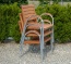 Stapelbarer Gartenstuhl Celano-Acero - für die platzsparende Aufbewahrung Stapelbarer Gartenstuhl Celano-Acero - perfekt für die platzsparende Aufbewahrung