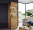 Schmale Vitrine gechlossen Schmale Vitrine gechlossen
