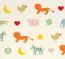 Buntes Tiermuster Buntes Tiermuster