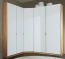 Individueller Kleiderschrank mit Eckmodul Individueller Kleiderschrank mit Eckmodul