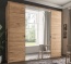 Massivholzkleiderschrank aus massivem Wildeichenholz Massivholzkleiderschrank aus massivem Wildeichenholz