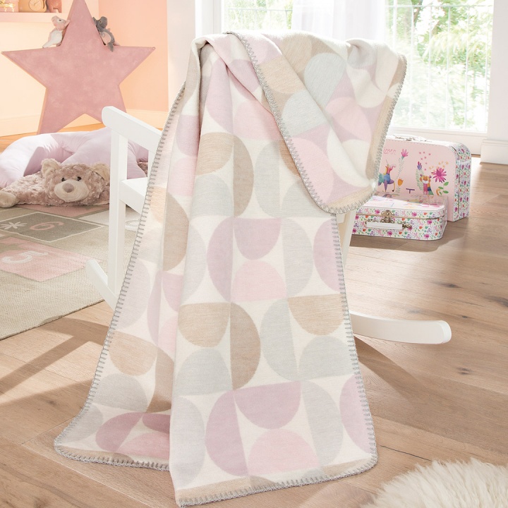 Baumwoll-Kuscheldecke "Cotona-Pastello"