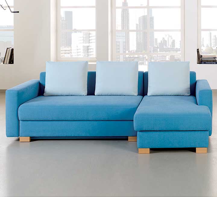 Schlafsofa mit Recamiere "Loop"