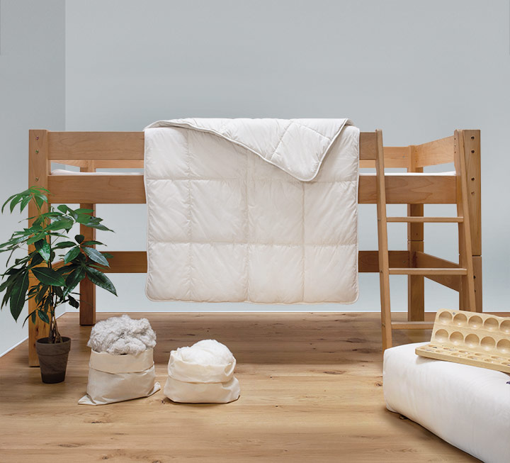 Kinderbettdecke Canapa mit Hanf Kinderbettdecke Canapa mit Hanf