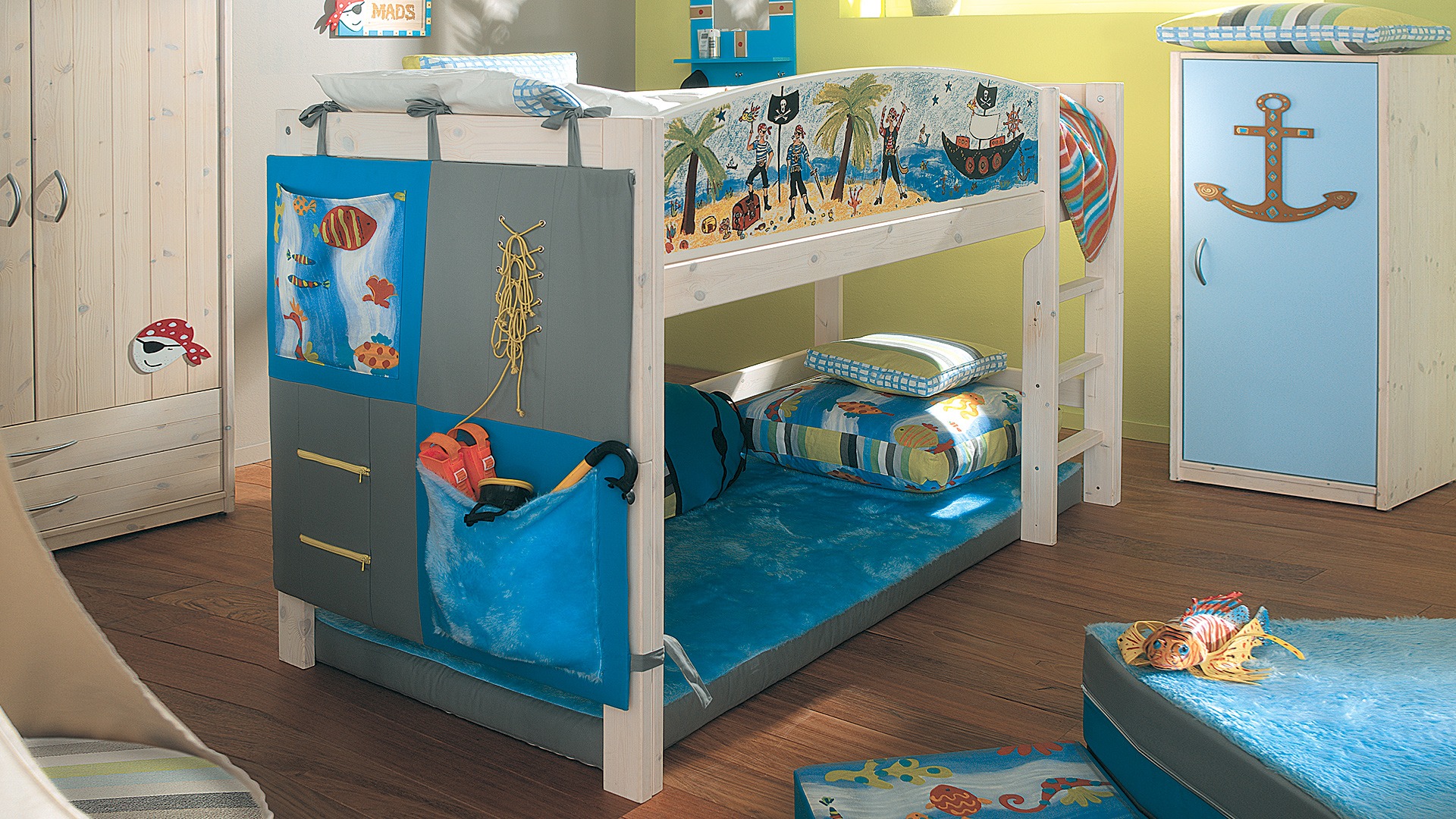 Halbhohes Bett Prima-Pirat