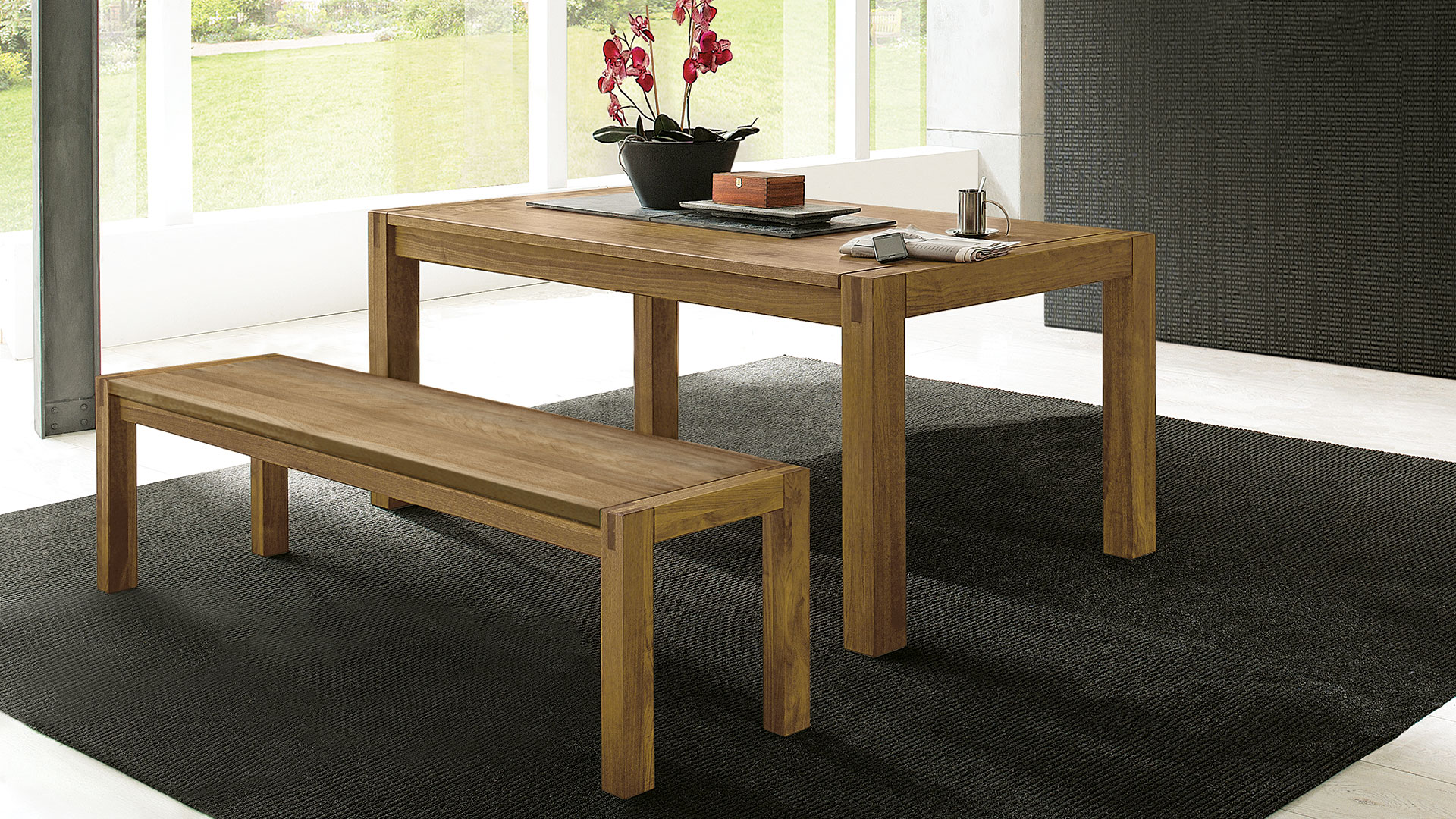 Sitzbank Imago Moderne Sitzbank Aus Massivholz