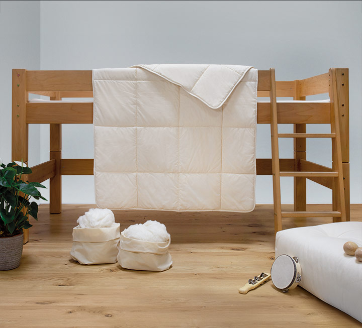 Kuschelweiche Kinderdecke mit Bio-Baumwolle Kuschelweiche Kinderdecke mit Bio-Baumwolle
