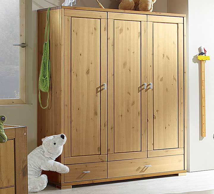 Kleiderschrank Piccolino in gelaugt/geölter Kiefer Kleiderschrank Piccolino in gelaugt/geölter Kiefer