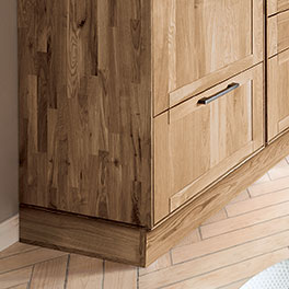 Vorratsschrank "Mediterano" - Massivholzküche