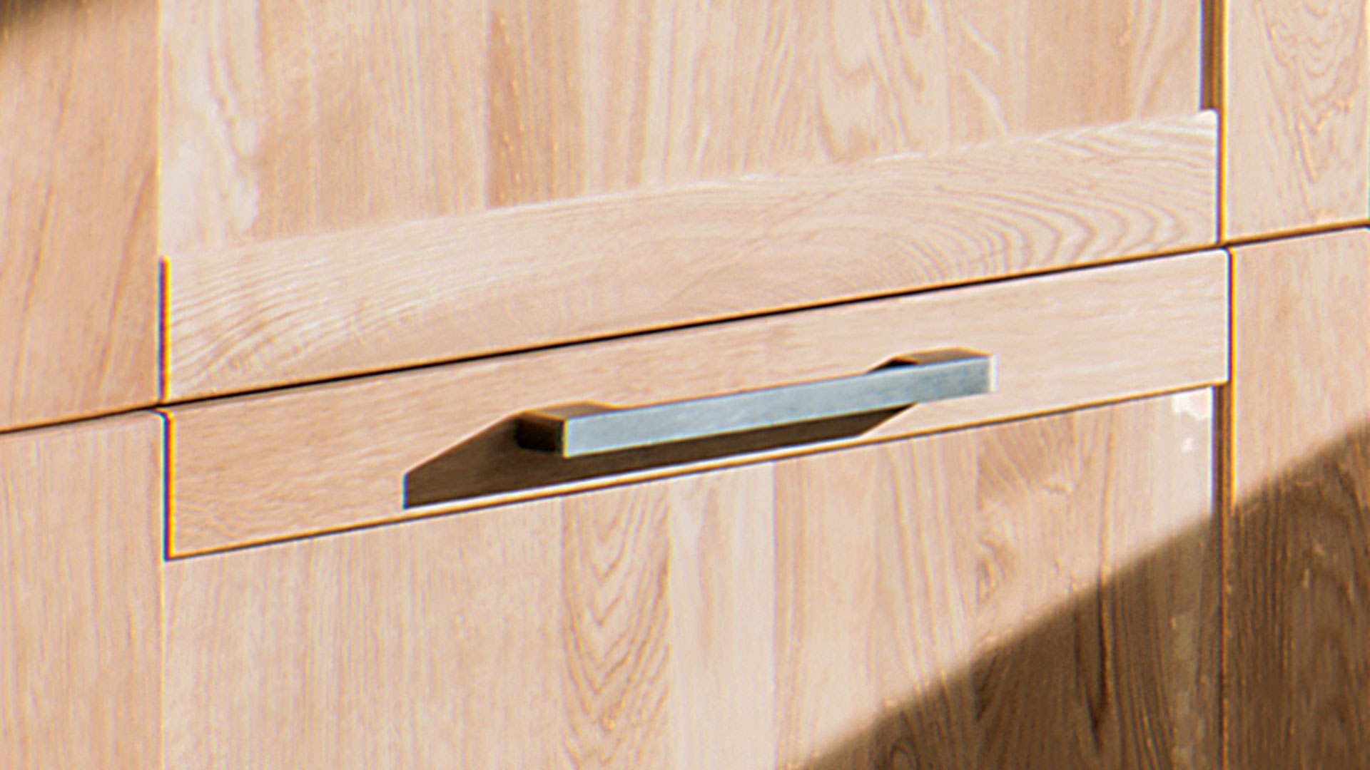 Vorratsschrank "Mediterano" - Massivholzküche