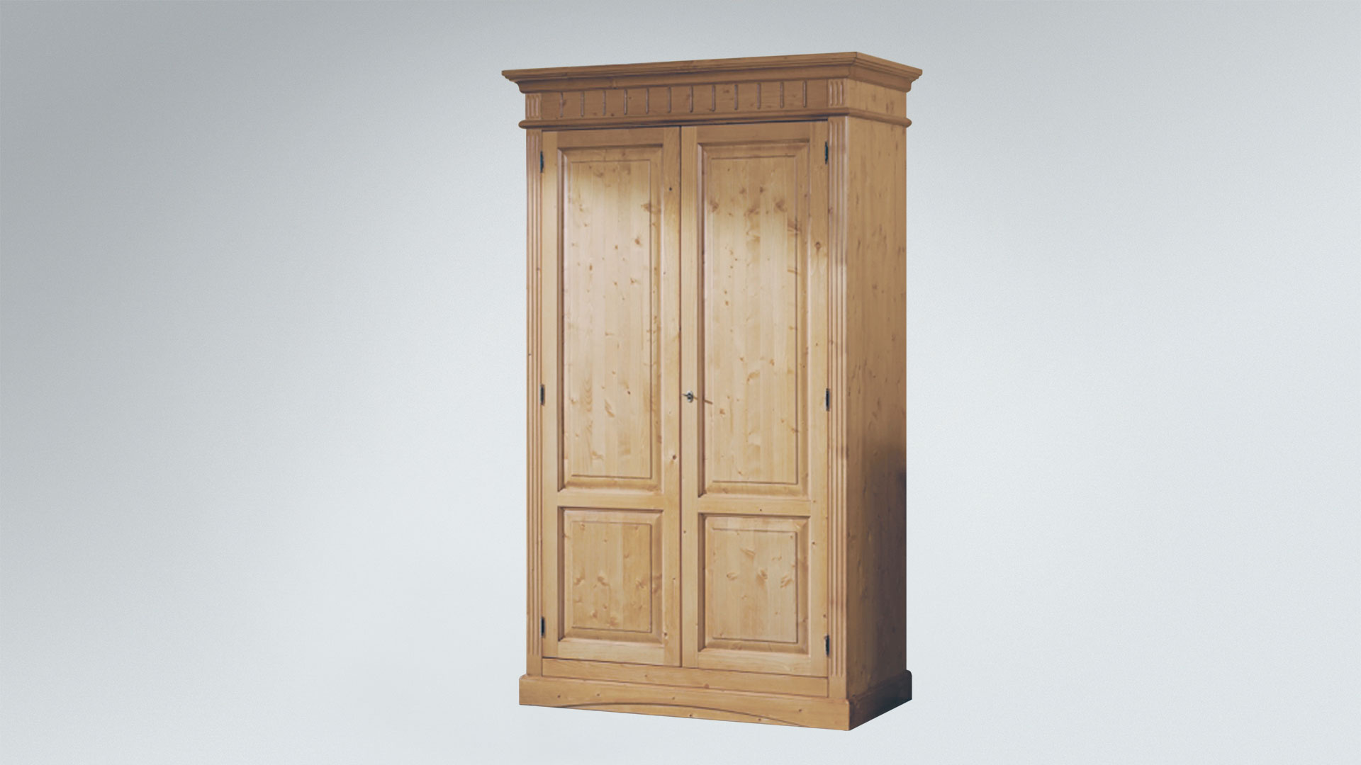 Bauernschrank "Margaretha" - massive Fichte