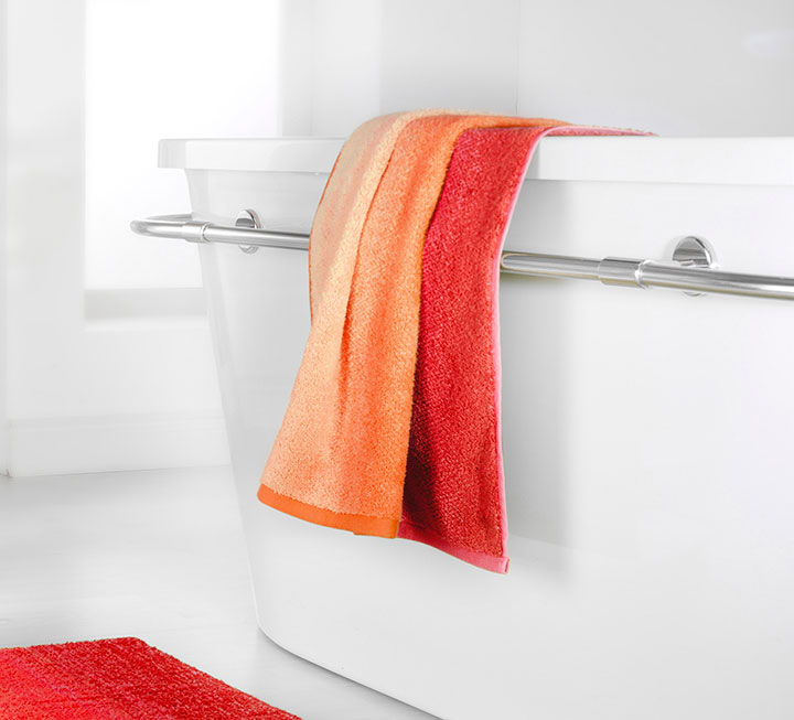 Handtuch orange-rot Handtuch orange-rot